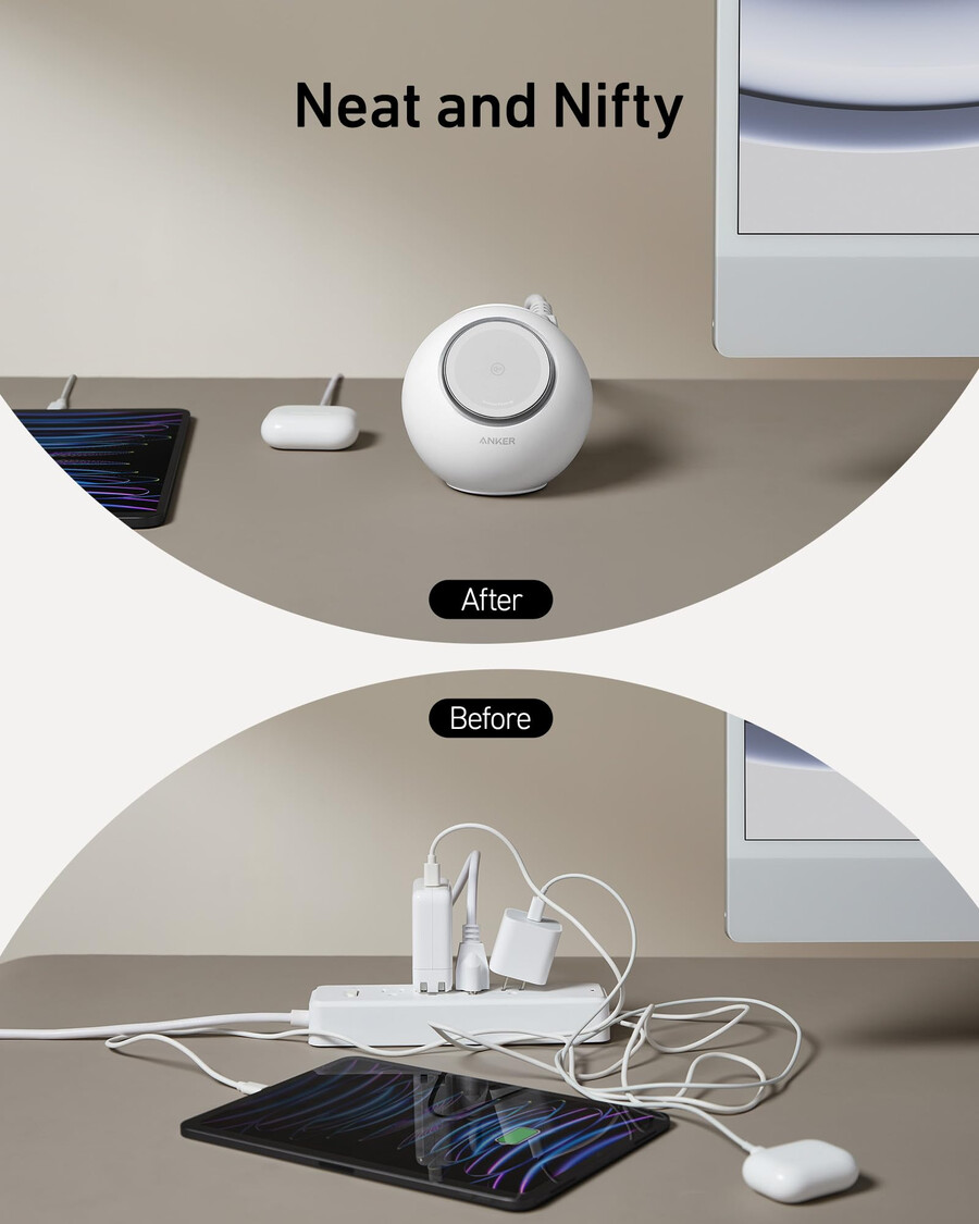 stacja ładowania magnetycznego anker maggo 8 w 1