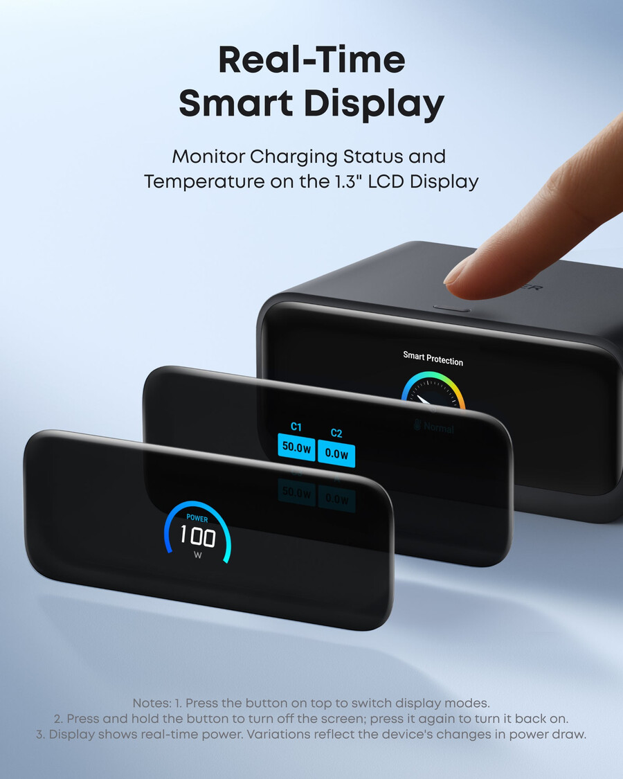 stacja ładująca anker nano 7 w 1 100 w