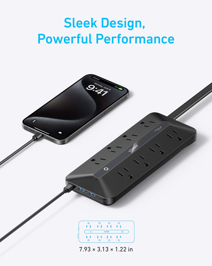 listwa zasilająca usb anker 12 w 1 35 w