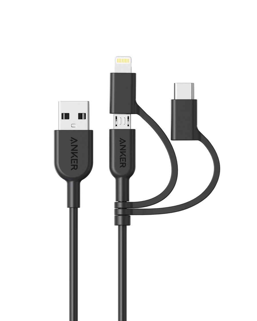 kabel anker 321 usb-a do lightning 3 stopy 3 w 1