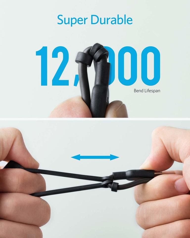 kabel anker 321 usb-a do lightning 3 stopy 3 w 1
