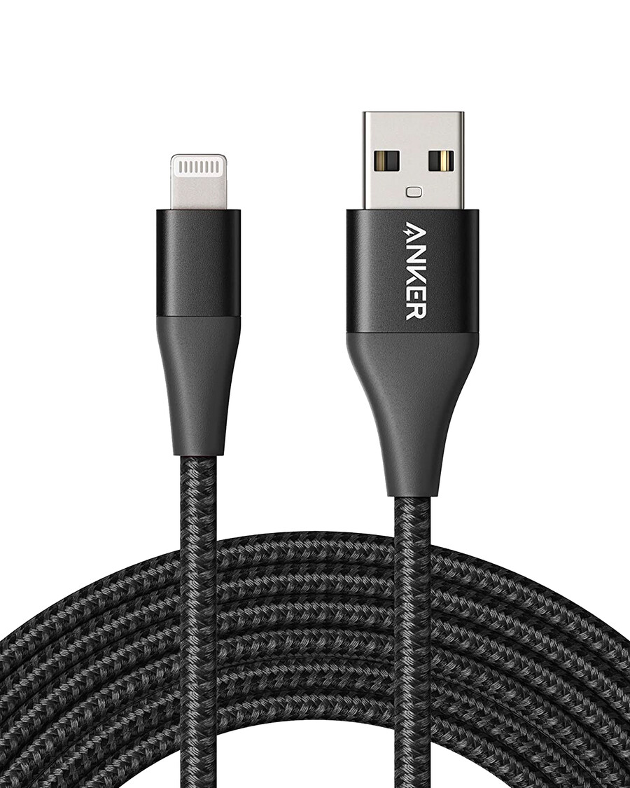 kabel usb-a do lightning anker 551 3 stopy 6 stóp 10 stóp