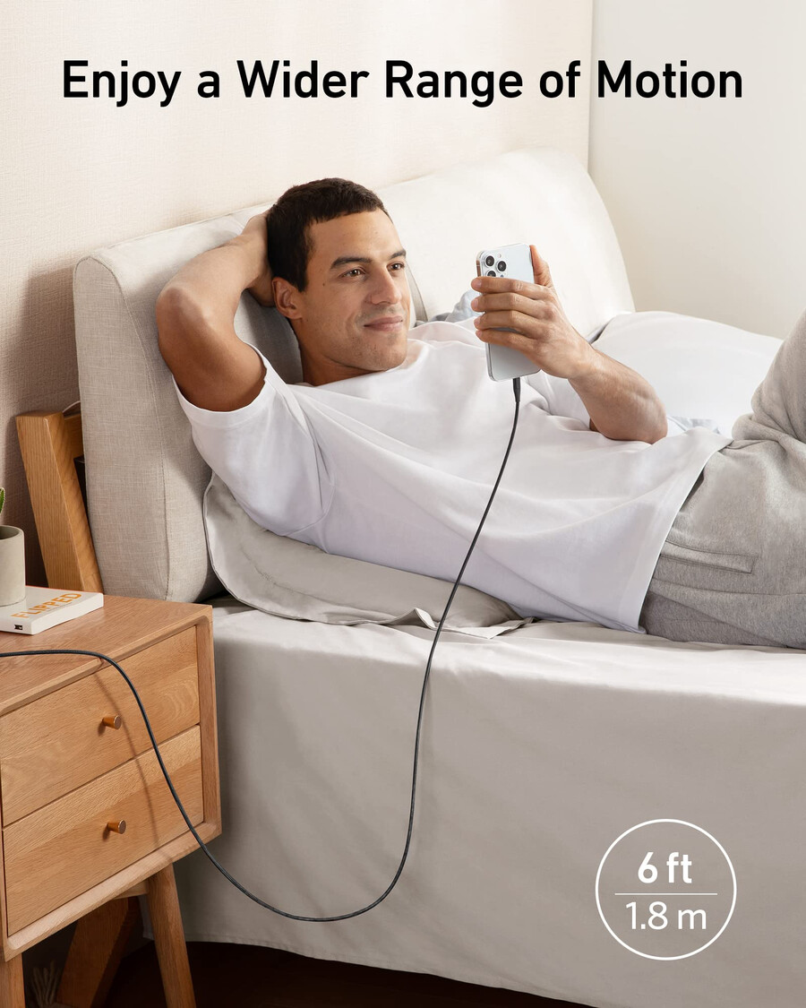 kabel usb-a do lightning anker 551 3 stopy 6 stóp 10 stóp