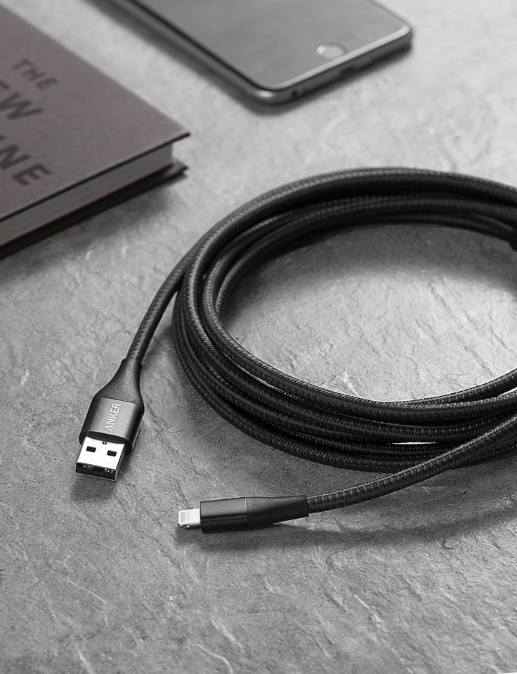 kabel usb-a do lightning anker 551 3 stopy 6 stóp 10 stóp