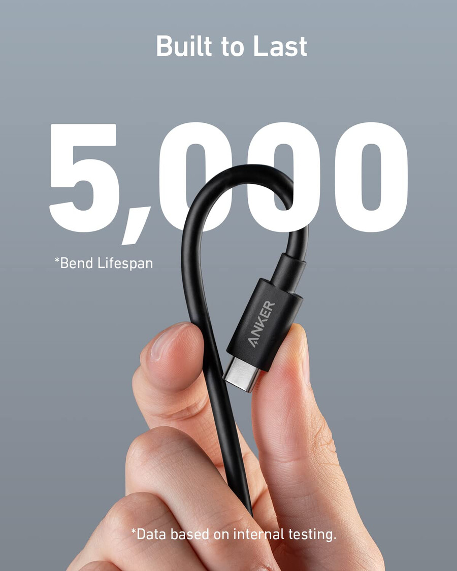 kabel anker 515 usb-c do usb-c zgodny z thunderbolt 4