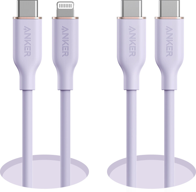 kabel anker 643 usb-c do usb-c flow silikonowy
