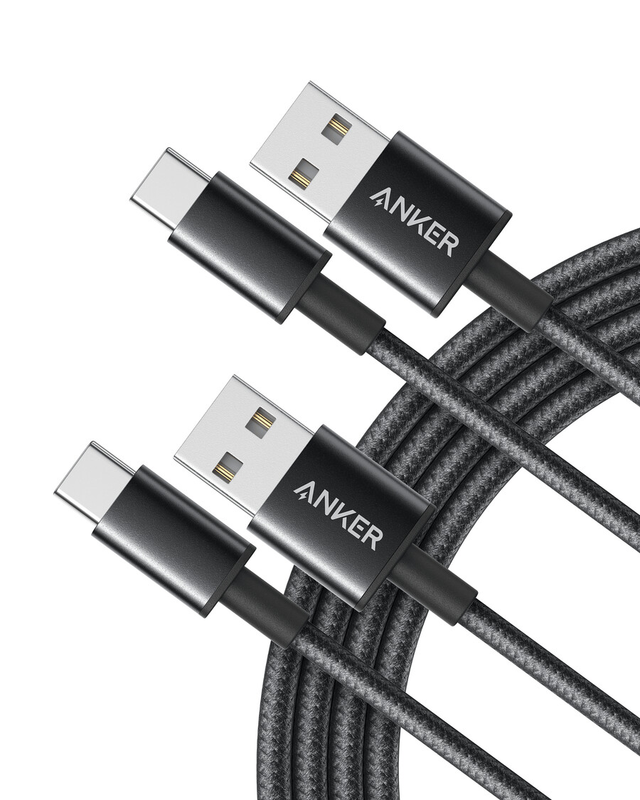 kabel anker premium nylon usb-c do usb-a opakowanie 2 szt.