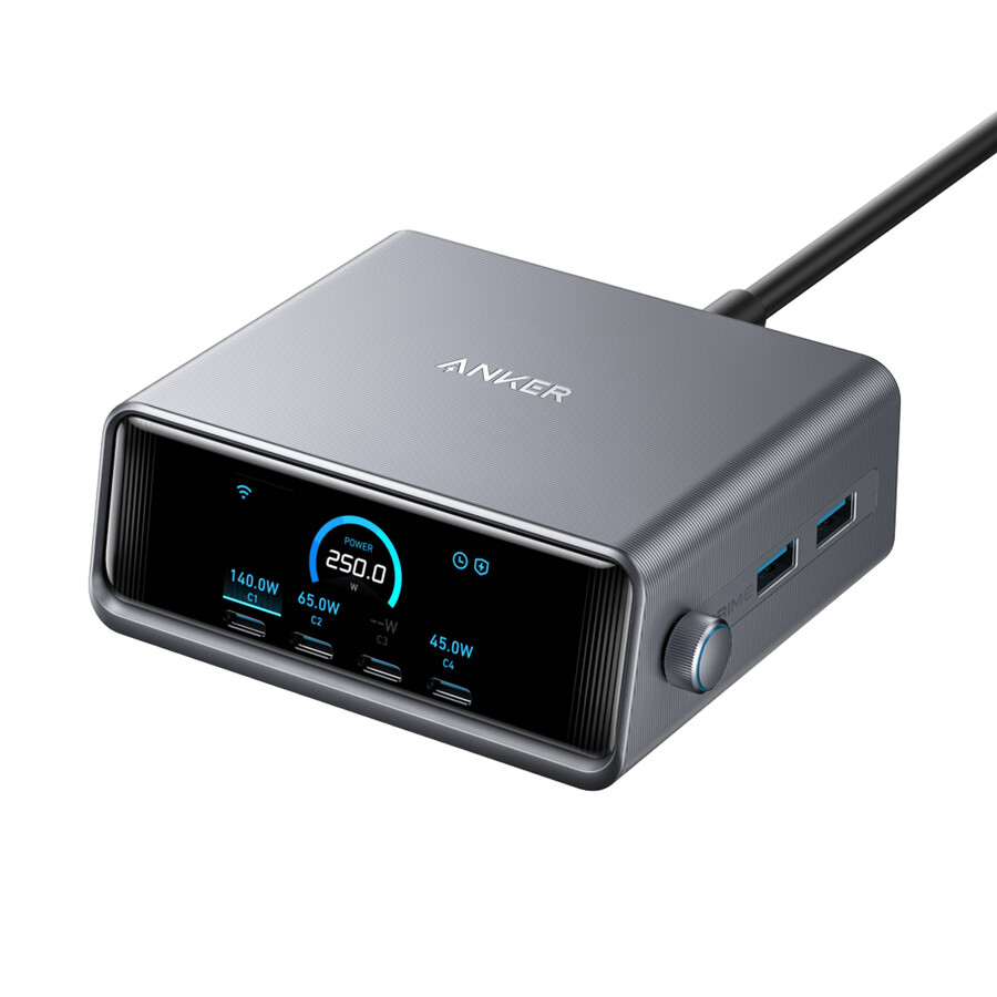 Ładowarka anker prime 250 w 6 portów ganprime