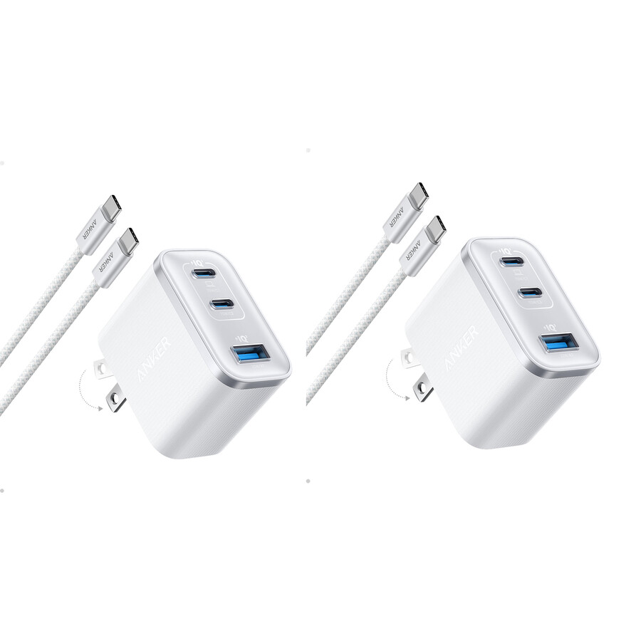 Ładowarka anker nano 70 w 3 porty – 2 sztuki