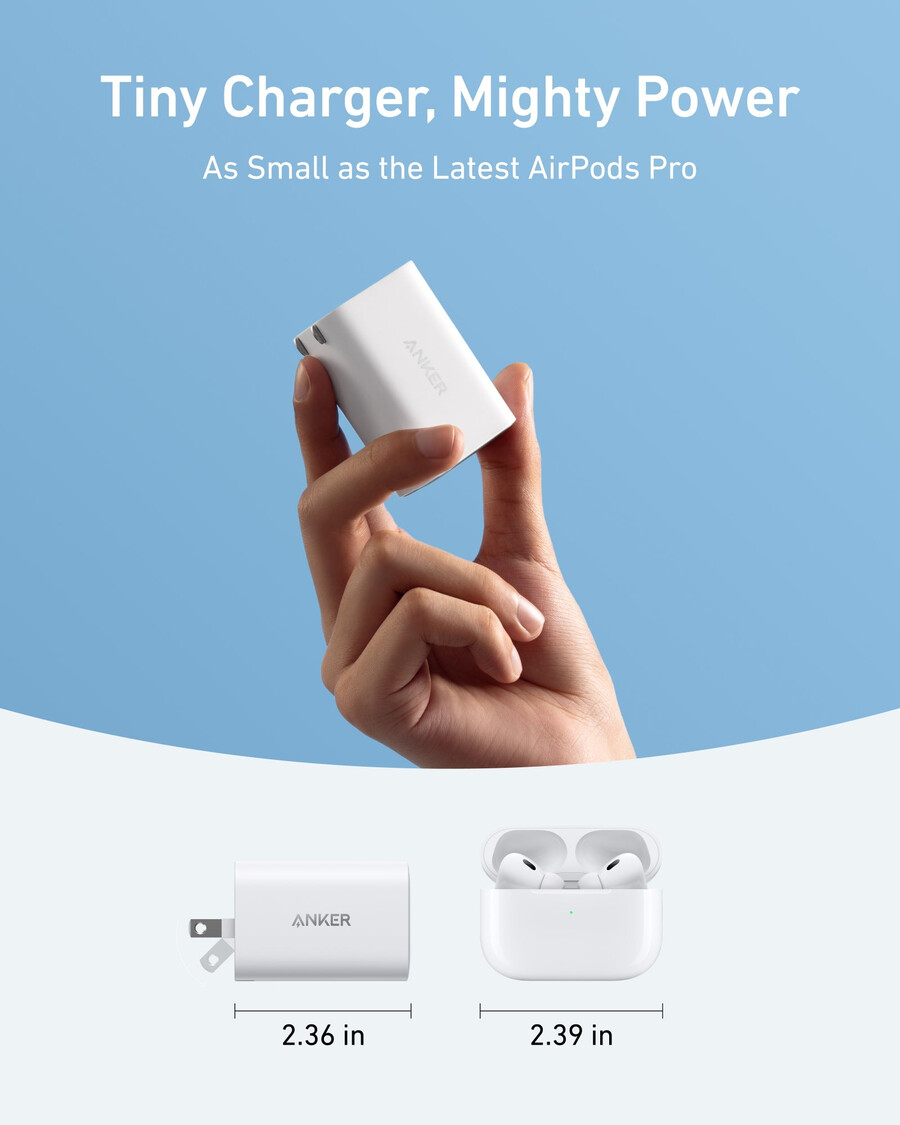 Ładowarka anker nano 100 w z kablem usb-c