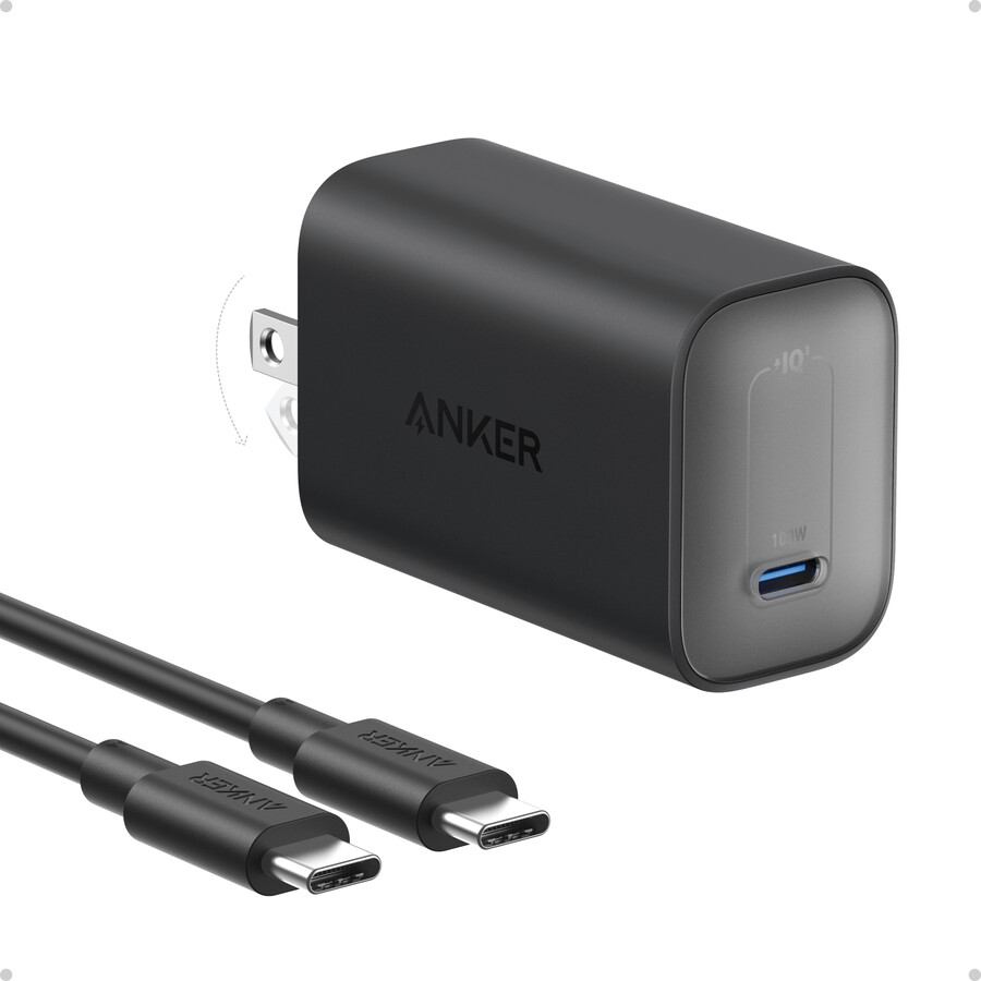 Ładowarka anker nano 100 w z kablem usb-c