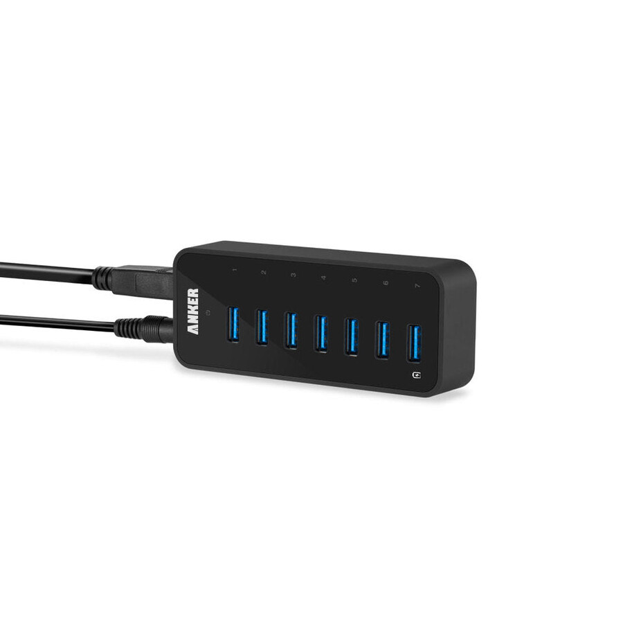 anker 7-portowy koncentrator usb 3.0