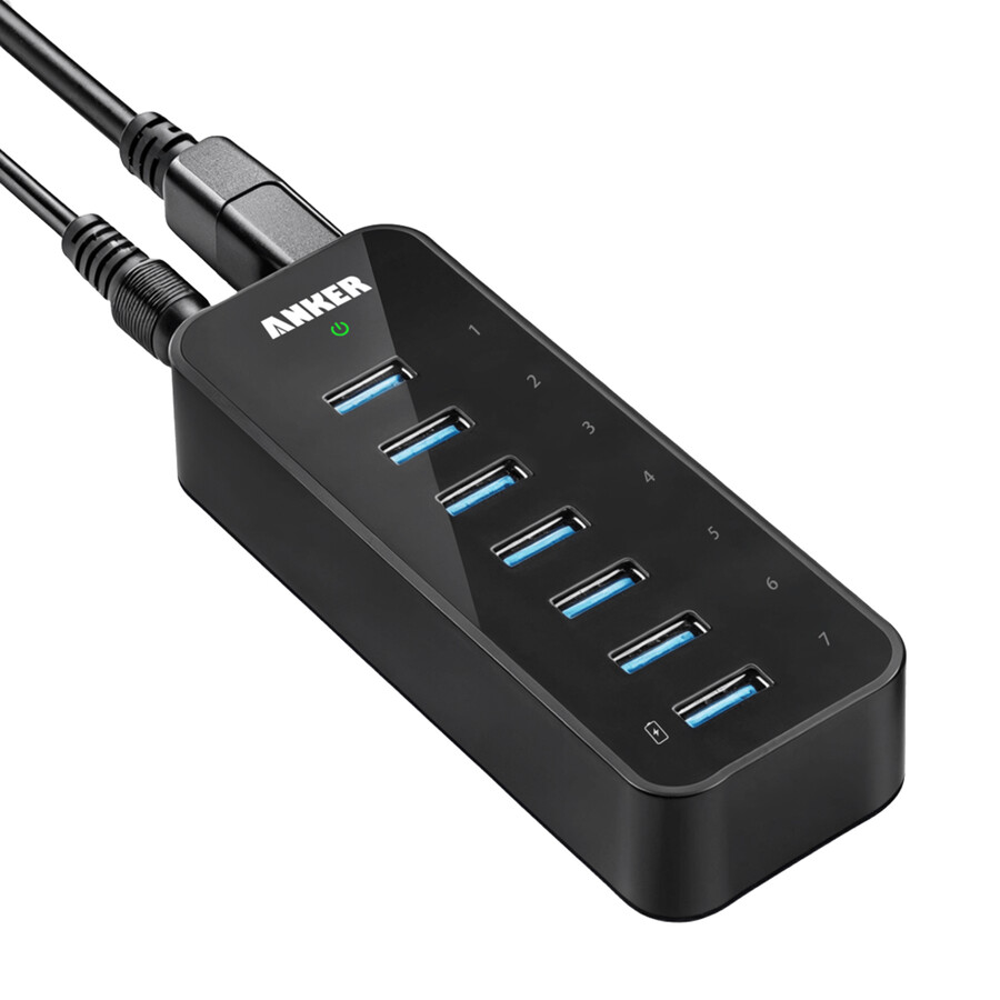 anker 7-portowy koncentrator usb 3.0