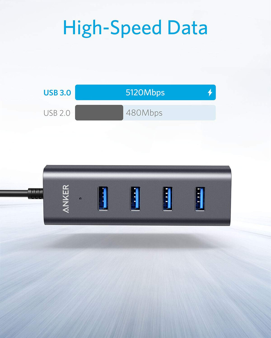 koncentrator usb-c do 4-portowego usb 3.0
