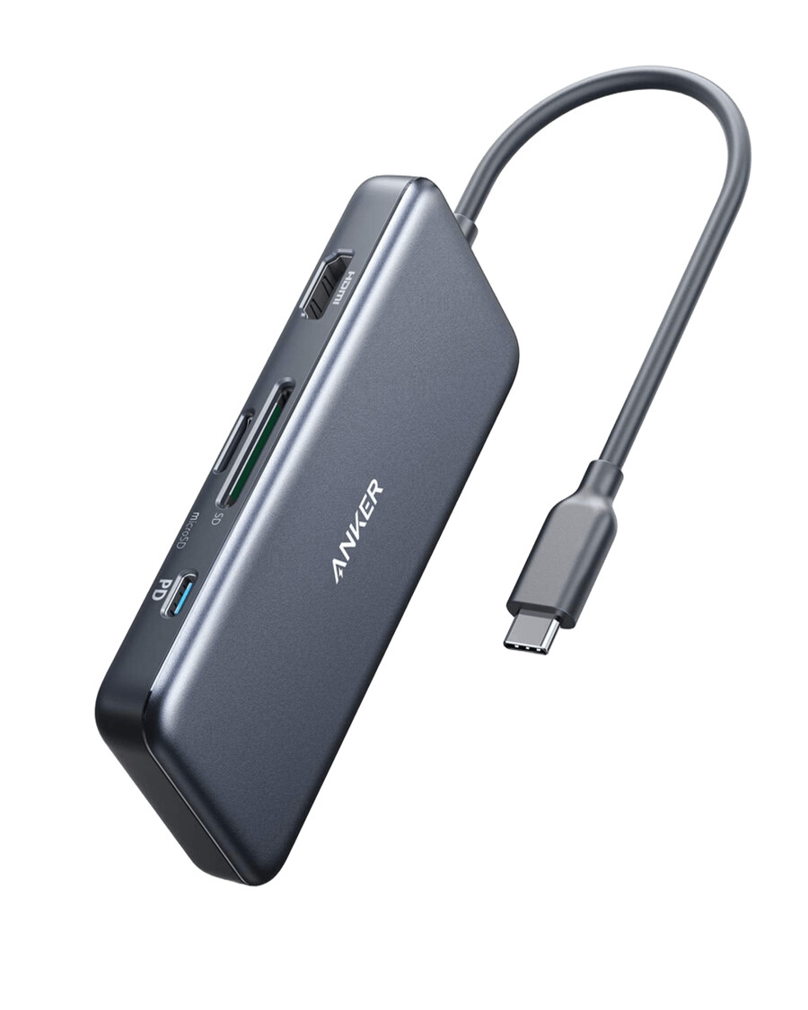anker 341 hub usb-c 7 w 1