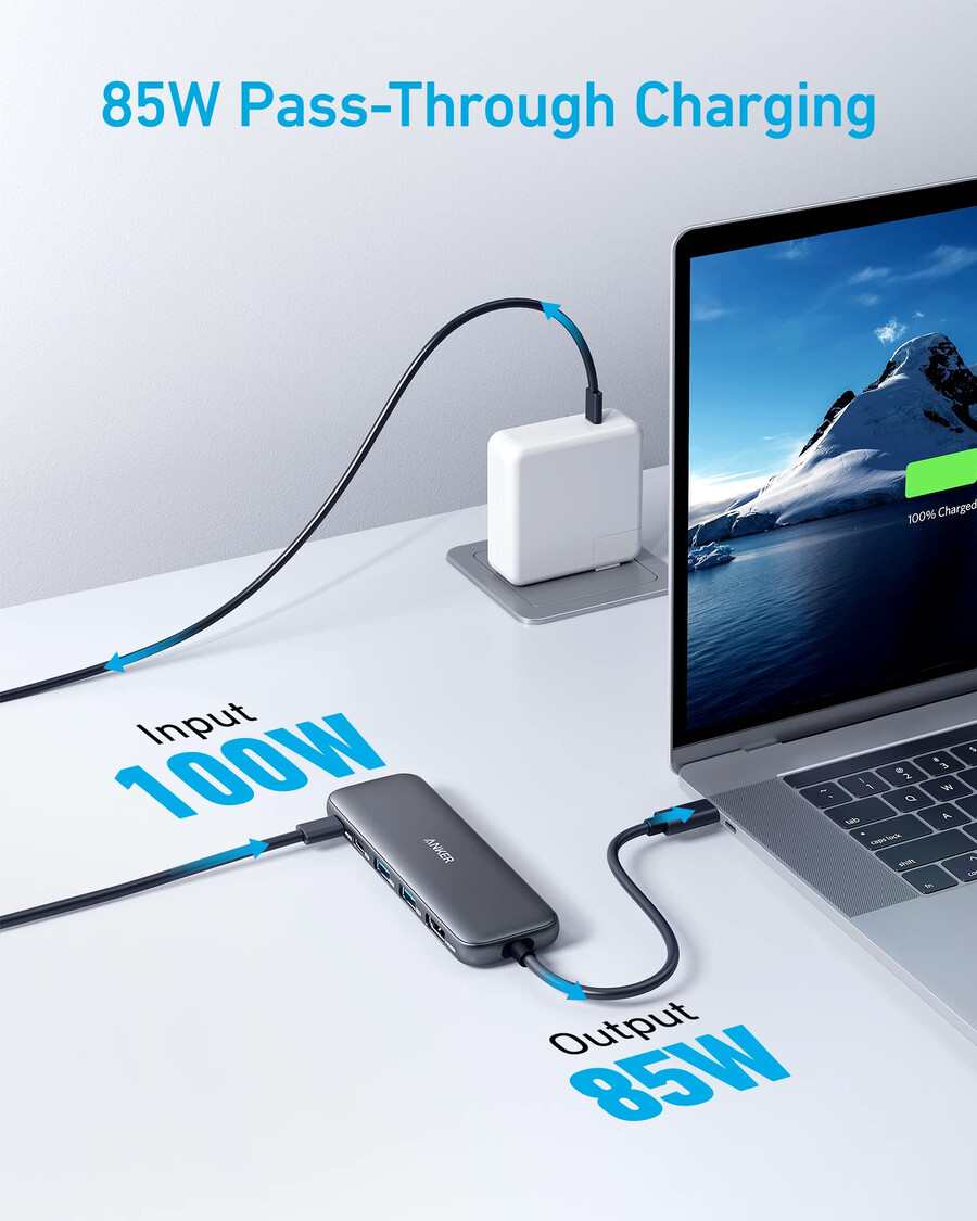 koncentrator usb-c anker 332 5 w 1