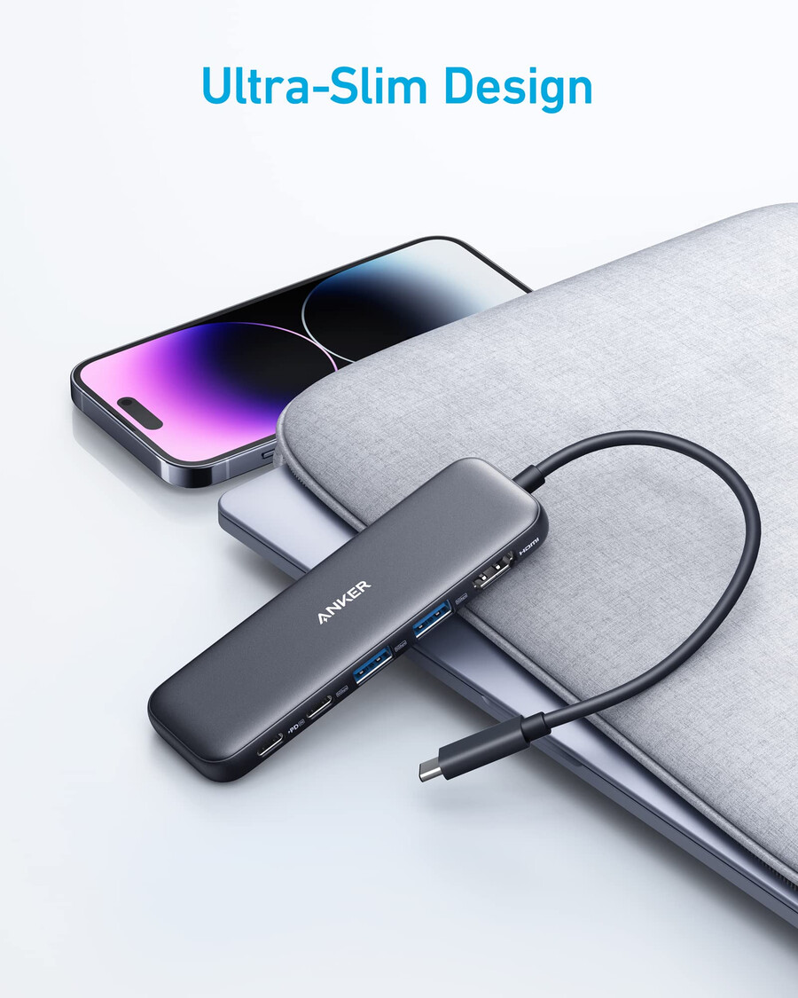 koncentrator usb-c anker 332 5 w 1