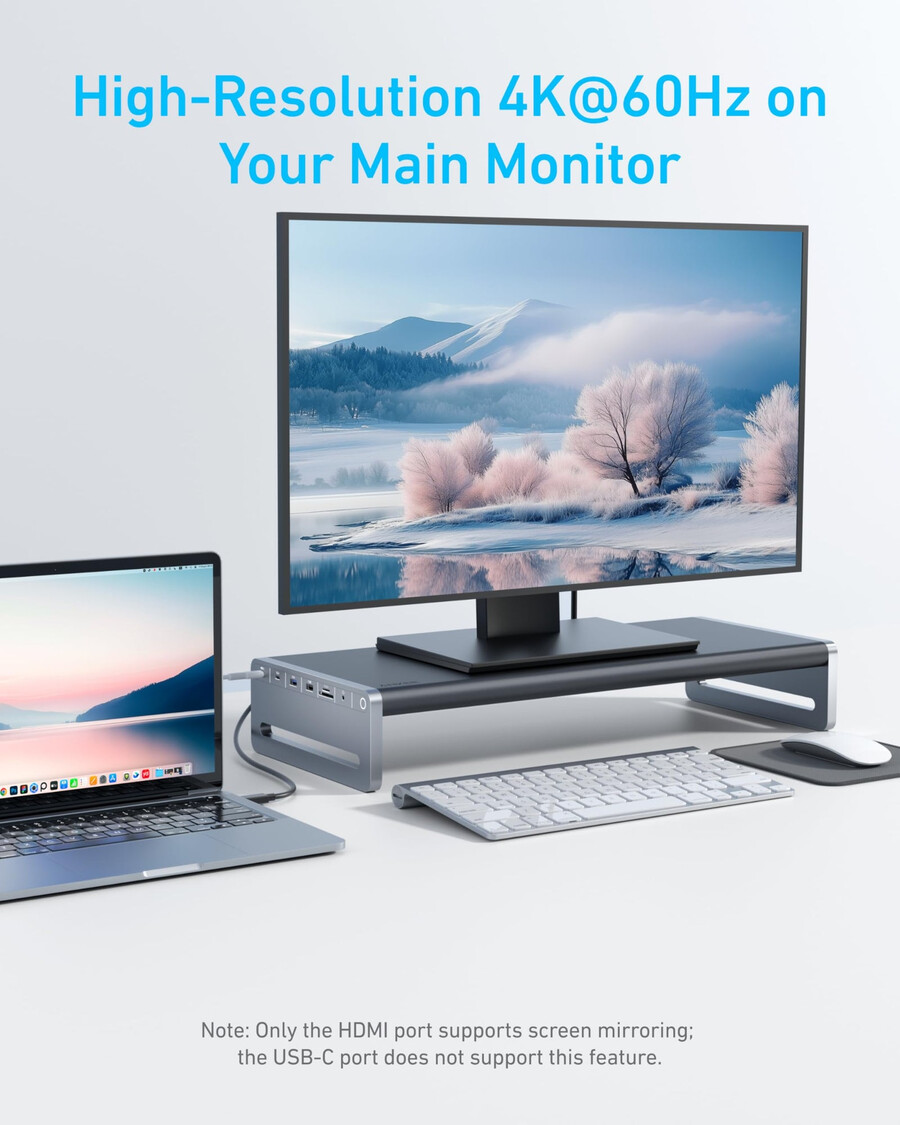 hub usb-c anker 10 w 1 podstawka pod monitor