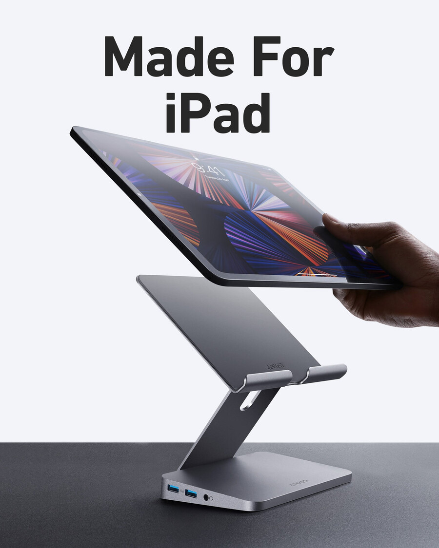 hub usb-c anker 551 8 w 1 podstawka pod tablet