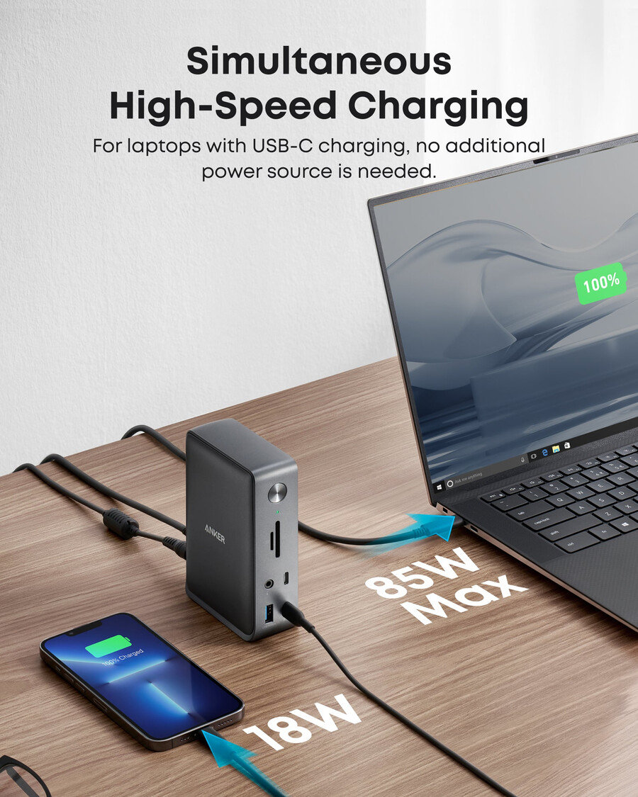 stacja dokująca anker 575 usb-c 13 w 1