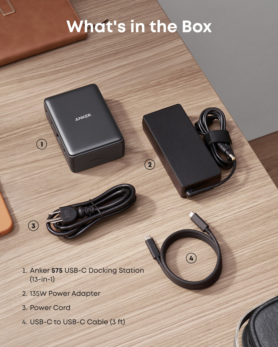 stacja dokująca anker 575 usb-c 13 w 1