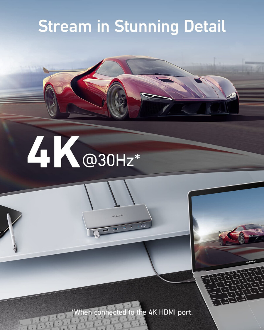 stacja dokująca anker 563 usb-c 10 w 1
