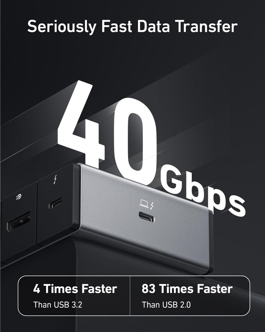 stacja dokująca anker 778 thunderbolt 12 w 1 thunderbolt 4