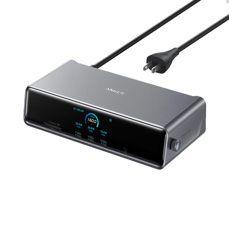 stacja dokująca anker prime 14 w 1 potrójny wyświetlacz displaylink z dl7400