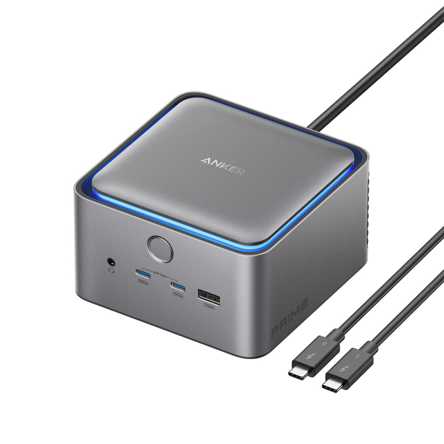 stacja dokująca anker prime thunderbolt 5 14-w-1 140 w 8k tb5