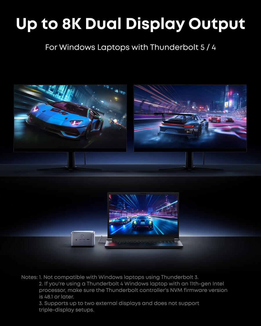 stacja dokująca anker prime thunderbolt 5 14-w-1 140 w 8k tb5