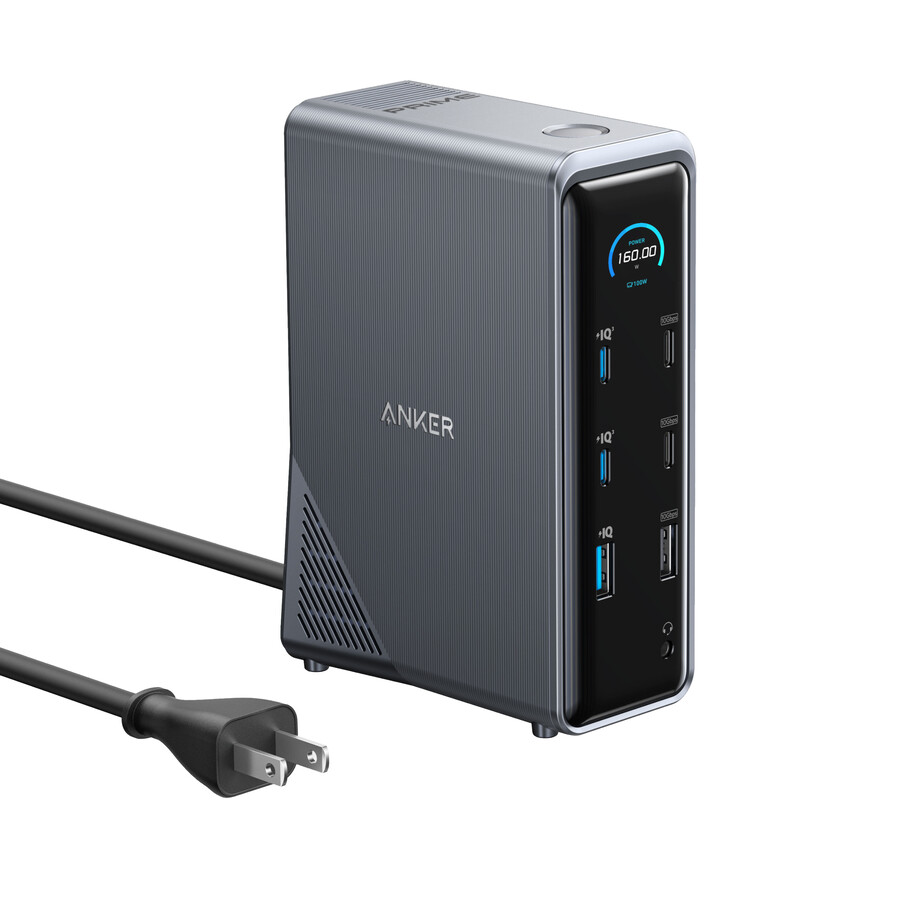 stacja dokująca anker prime 14 w 1 podwójny wyświetlacz 160 w