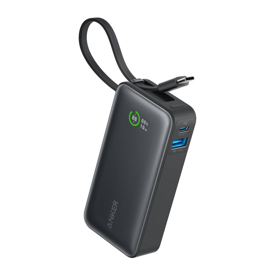 anker nano power bank 30 w wbudowany kabel usb-c