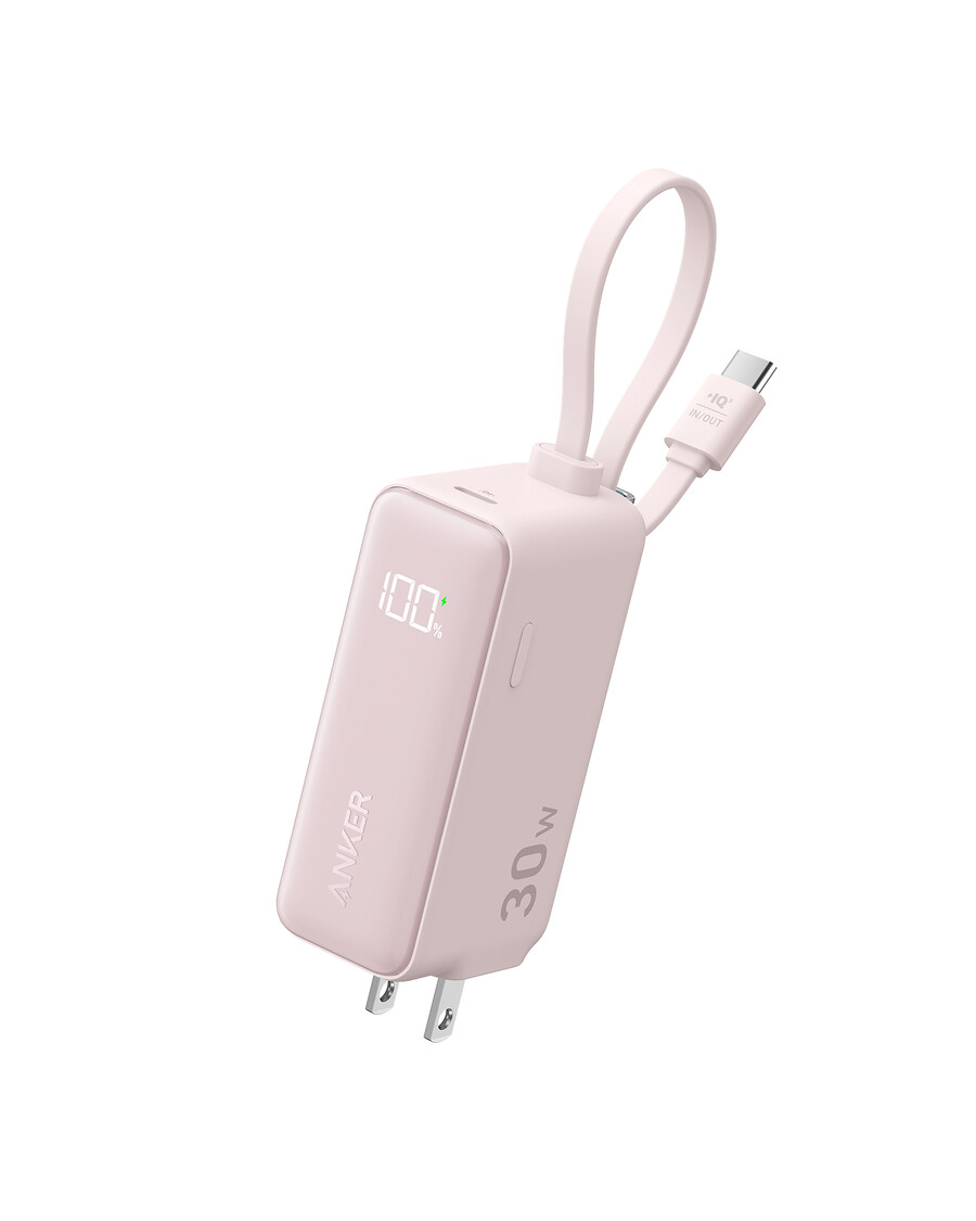 powerbank anker 30 w 5 khz fusion wbudowany kabel usb-c