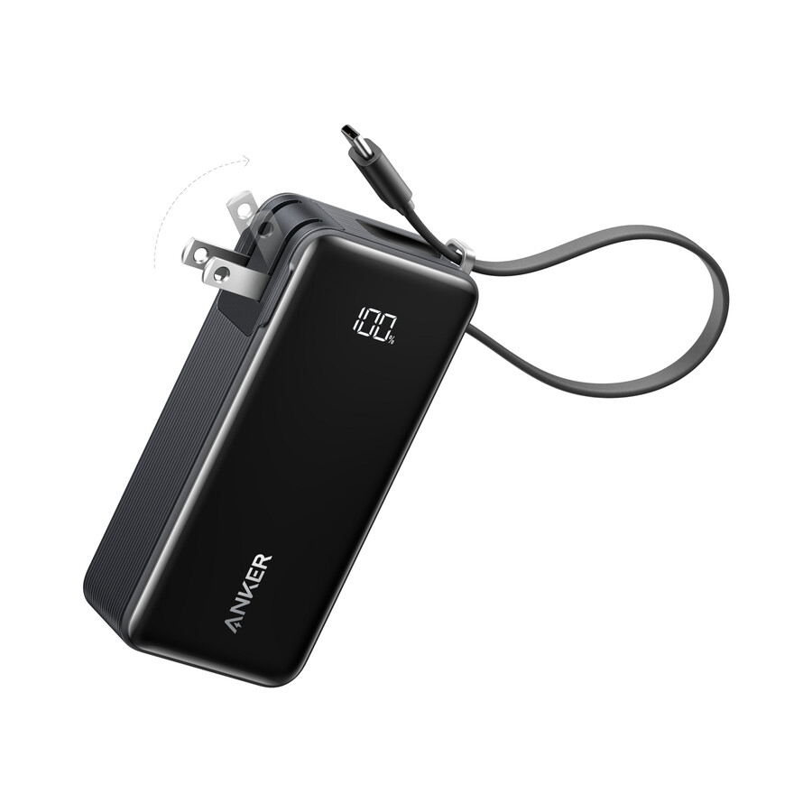 power bank anker 10k fusion wbudowany kabel