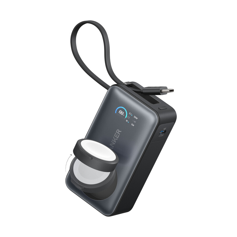 powerbank anker maggo 10 tys. 35 w do zegarka apple watch