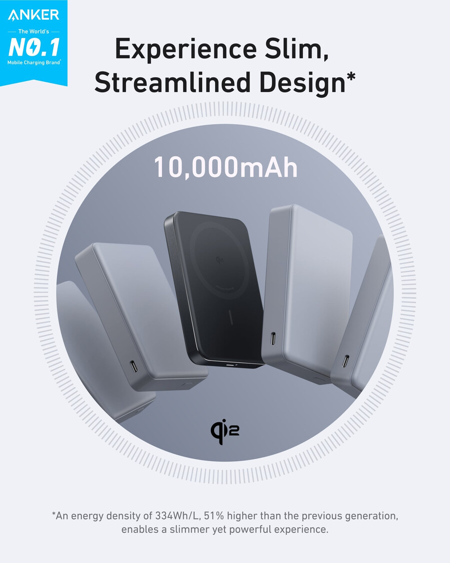 powerbank anker maggo 10k smukły opakowanie 2 szt.