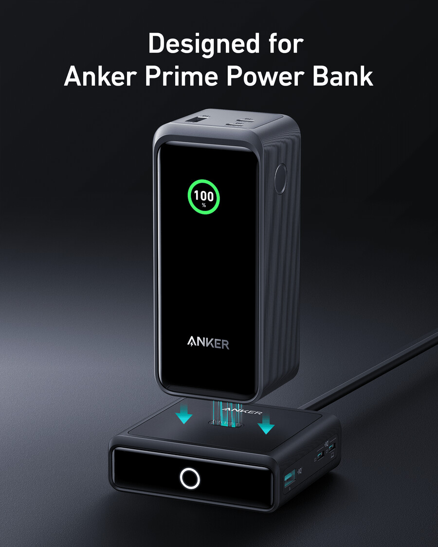 baza ładująca anker 100 w do powerbanku anker prime