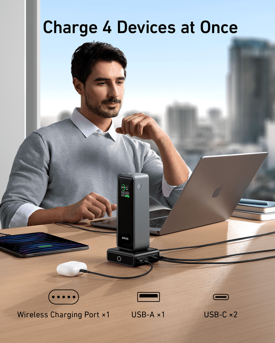 baza ładująca anker 100 w do powerbanku anker prime