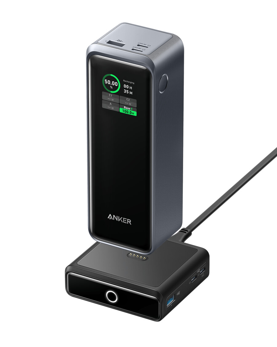 powerbank anker prime 27 650 mah 250 w i baza ładująca 100 w