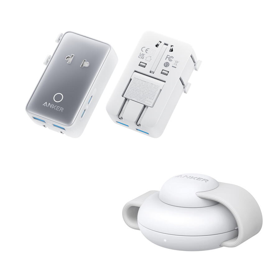 stacja ładowania bezprzewodowego anker maggo 3 w 1 składana podkładka i adapter podróżny anker nano 5 w 1 20 w 1 opakowanie